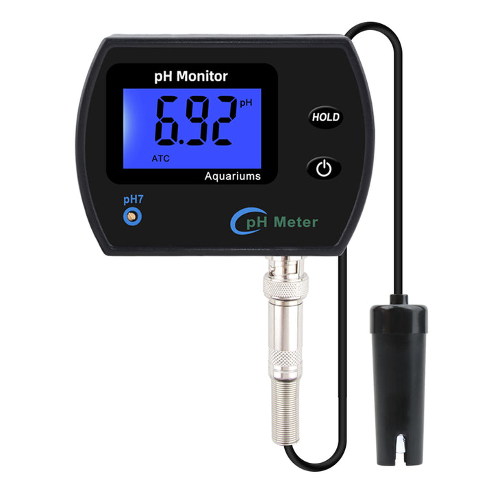 Medidor de pH digital Tilswall con compensación automática de temperatura (ATC) para agua, piscinas, acuarios e hidroponía
