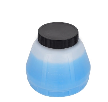 Recipiente de plástico para el almacenamiento de pintura