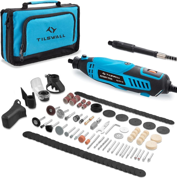 Tilswall 160W Herramientas Rotativas (145 Accesorios)